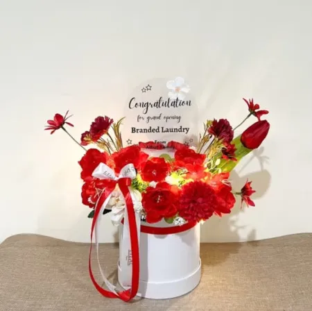 Bloom Box Akrilik Ucapan Grand Opening Bangkalan